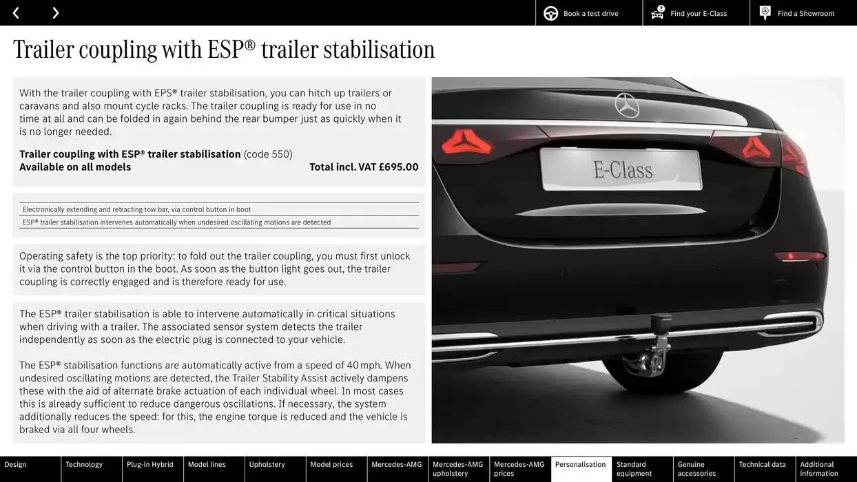Mercedes Benz New E-Class Saloon from 11 October to 11 October 2025 - Catalogue Page 63