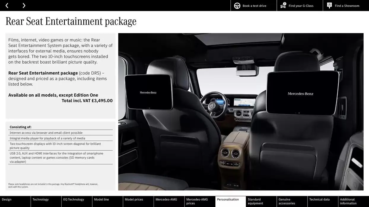 Mercedes Benz New G-Class from 11 October to 11 October 2025 - Catalogue Page 65