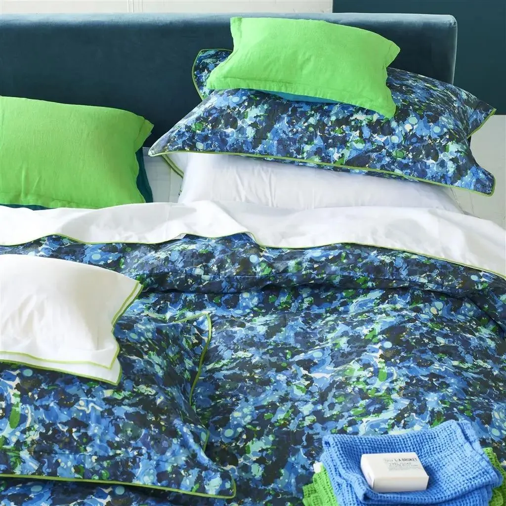 Delahaye Cobalt Bed Linen