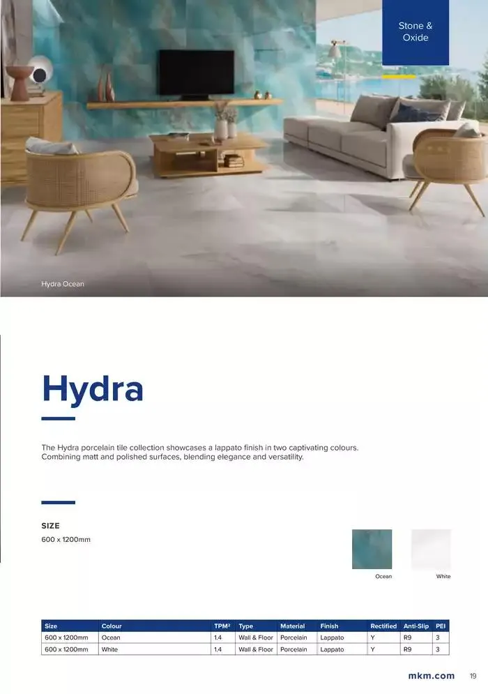 Tile Collection from 14 January to 31 May 2025 - Catalogue Page 19