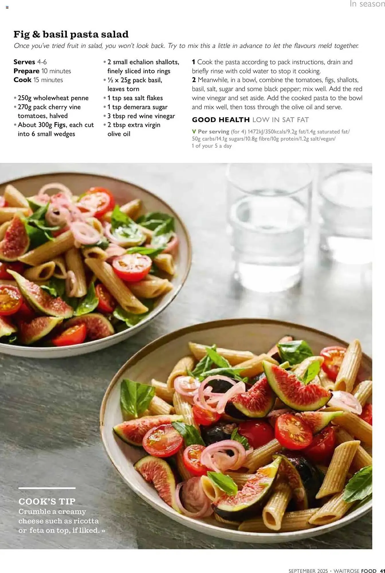 Waitrose leaflet from 1 September to 1 October 2025 - Catalogue Page 41