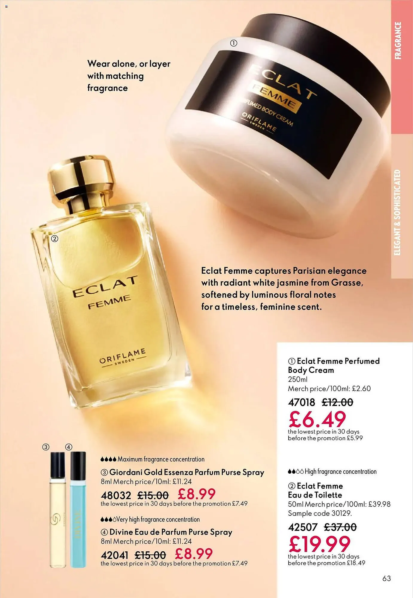 Oriflame catalogue from 24 December to 21 January 2026 - Catalogue Page 63