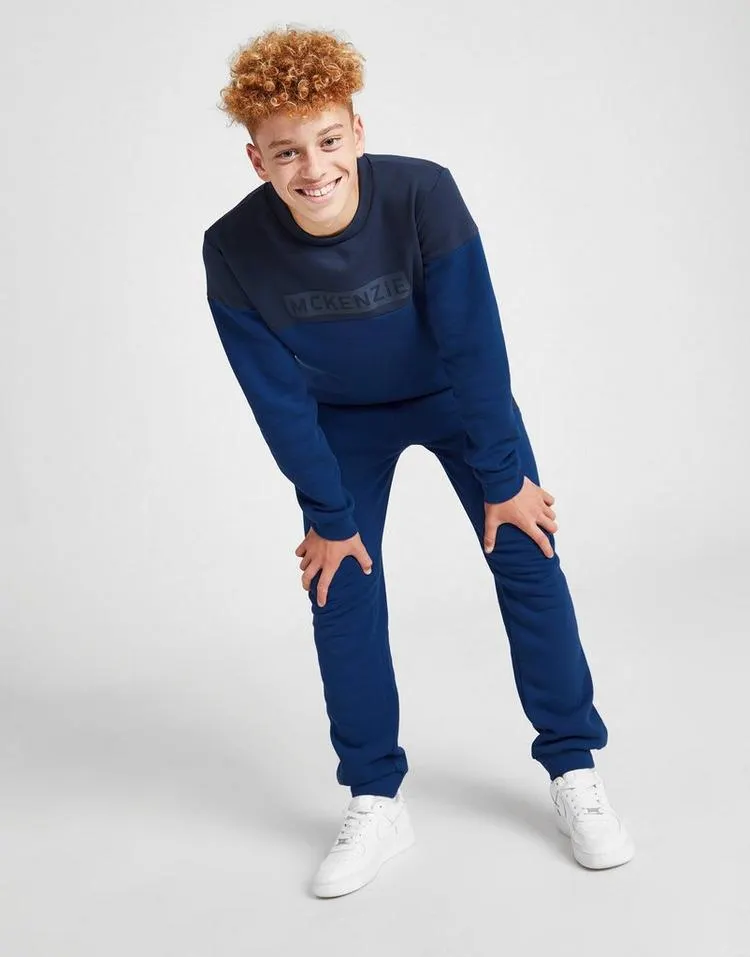 McKenzie Grove Logo Crew Fleece Tracksuit Junior