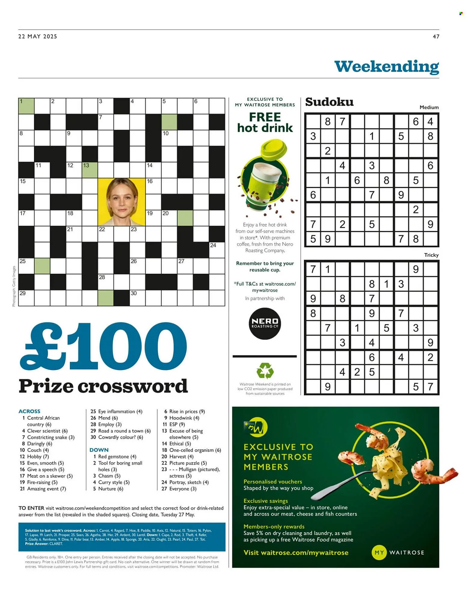 Waitrose leaflet from 20 May to 22 May 2025 - Catalogue Page 47