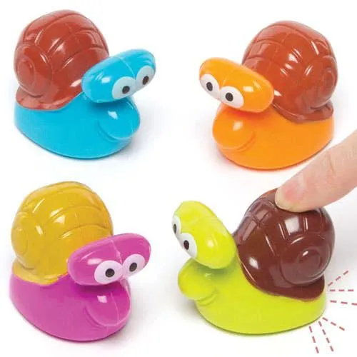 Pull Back Racing Snails