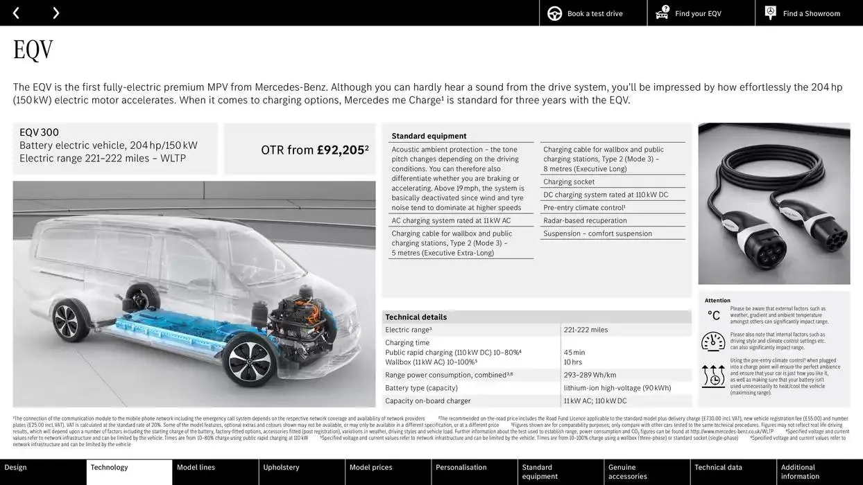 Mercedes Benz EQV from 12 October to 12 October 2025 - Catalogue Page 9