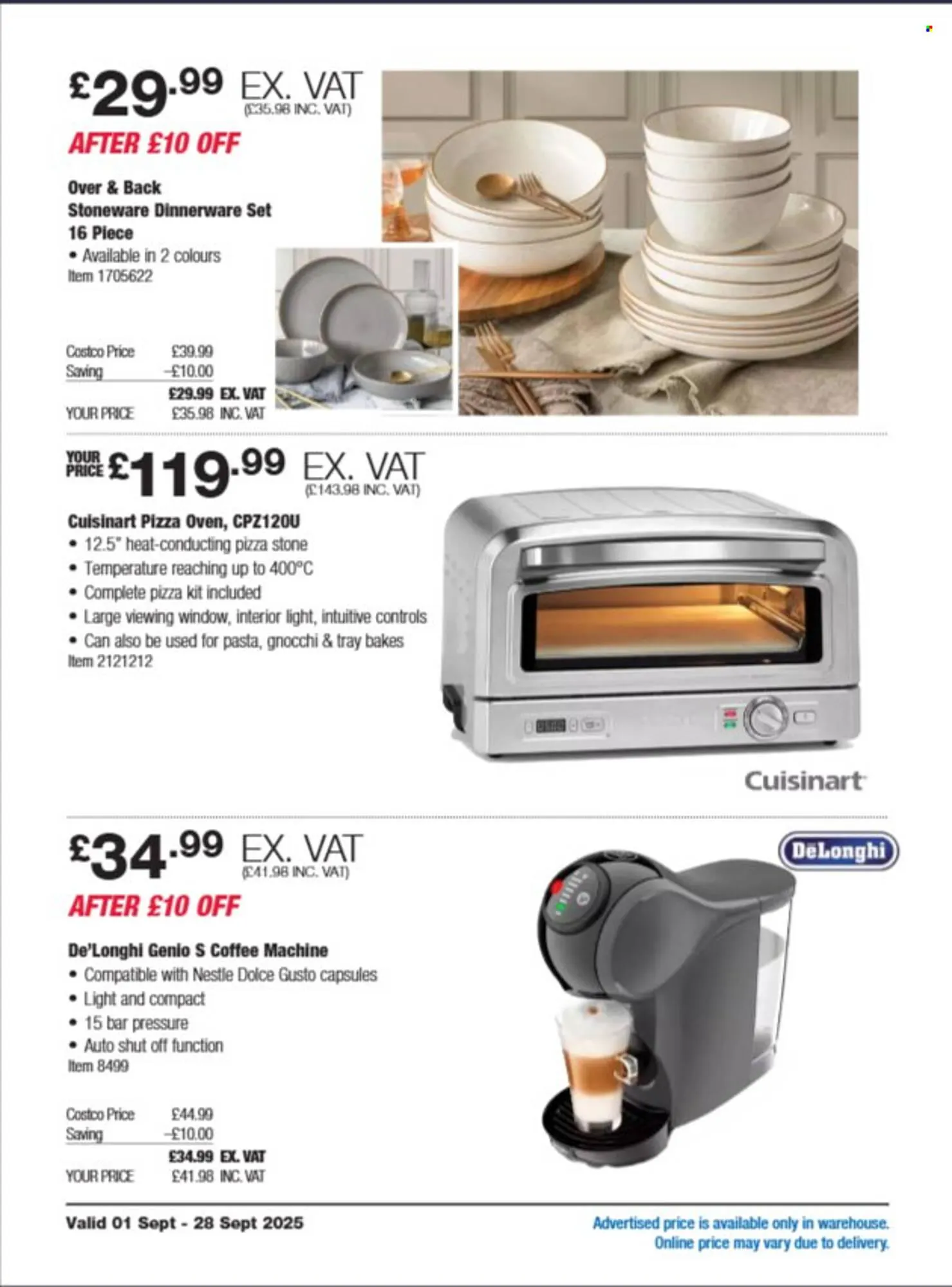 Costco leaflet from 1 September to 28 September 2025 - Catalogue Page 8