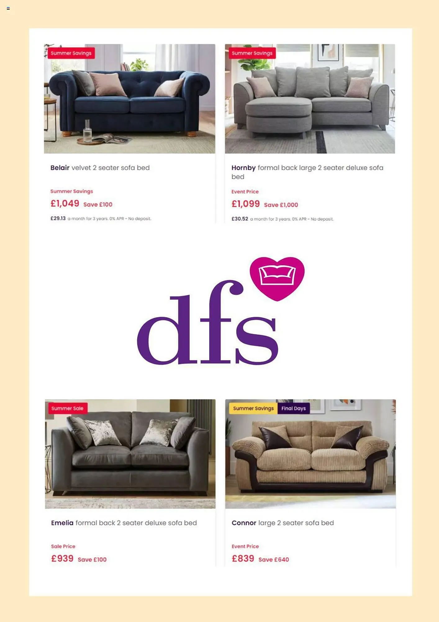DFS leaflet from 12 July to 12 August 2023 - Catalogue Page 2
