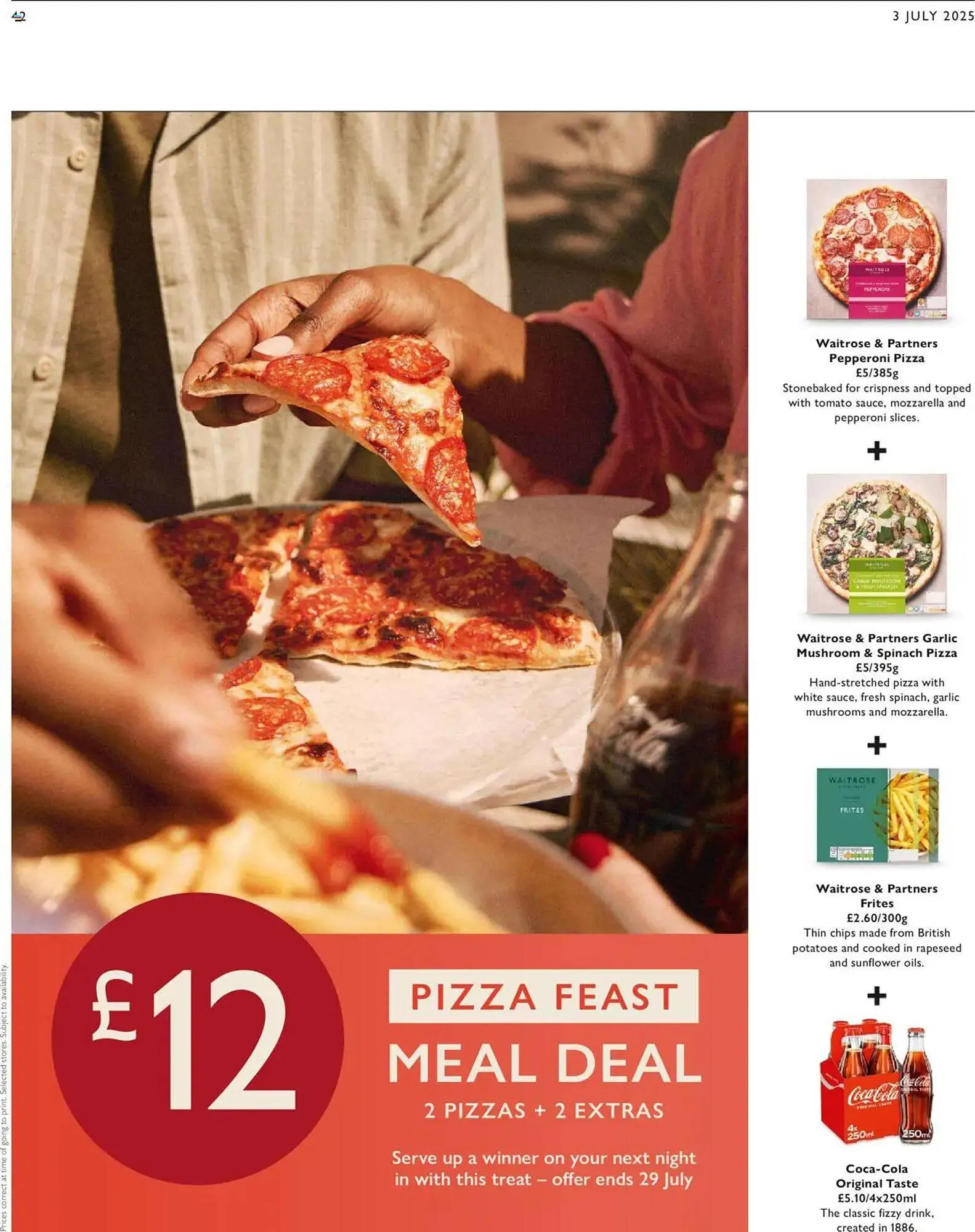 Waitrose leaflet from 3 July to 10 July 2025 - Catalogue Page 42