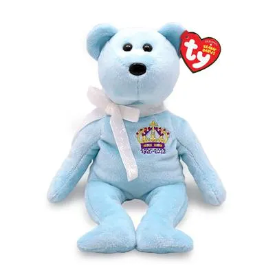 TY Queen Elizabeth II Beanie Bear, Regular