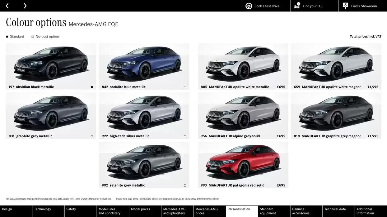 Mercedes Benz EQE Saloon from 24 October to 24 October 2025 - Catalogue Page 49