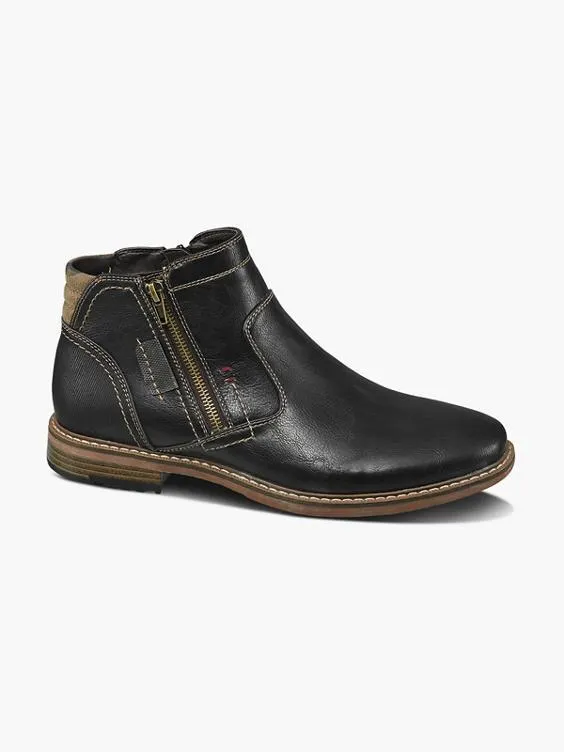 Mens Formal Slip-on Boots