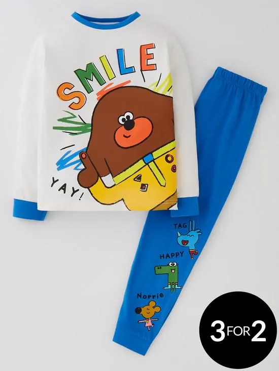 Hey Duggee Children’s Long Sleeve Pyjamas - Blue