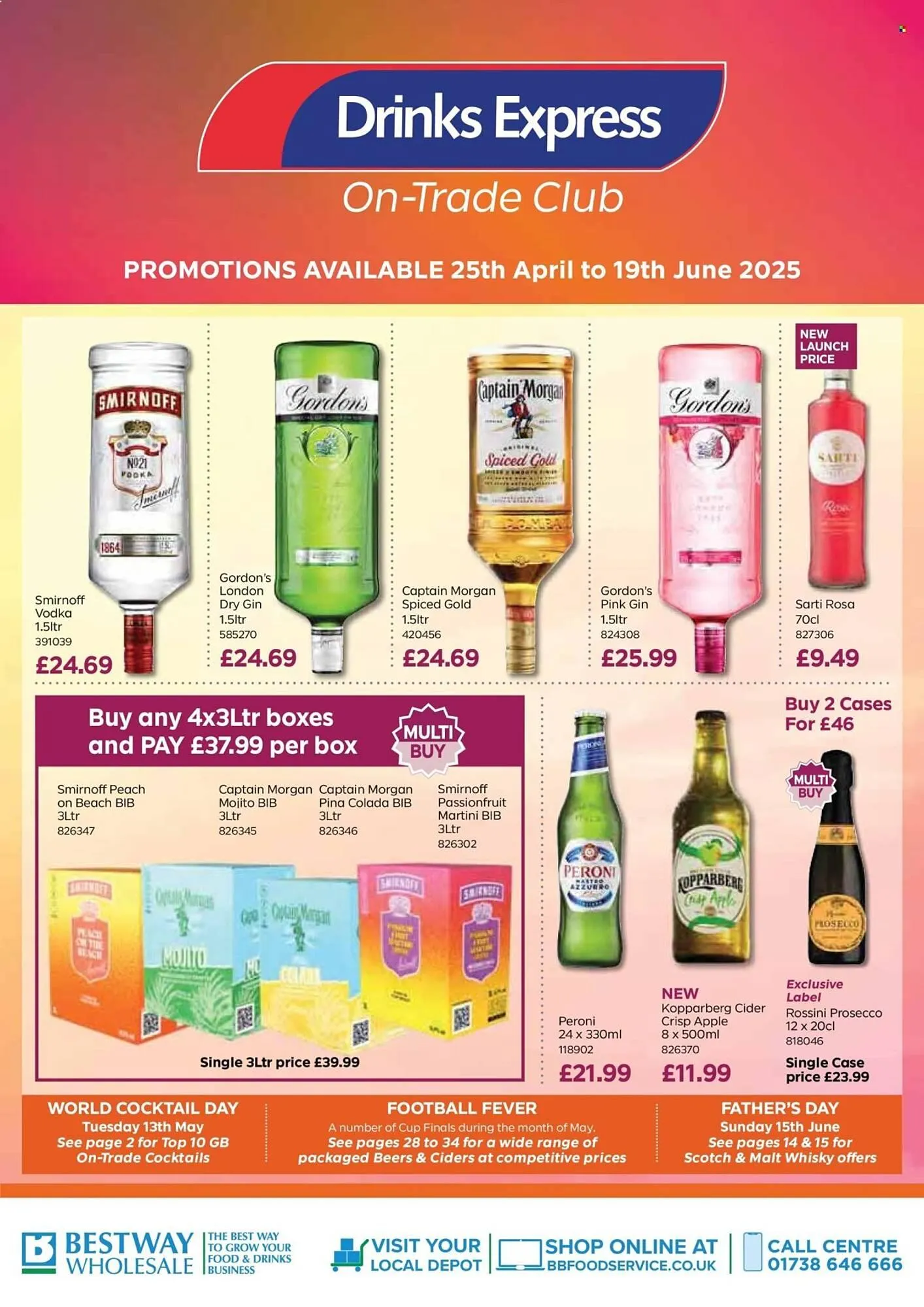 Bestway leaflet from 25 April to 19 June 2025 - Catalogue Page 1