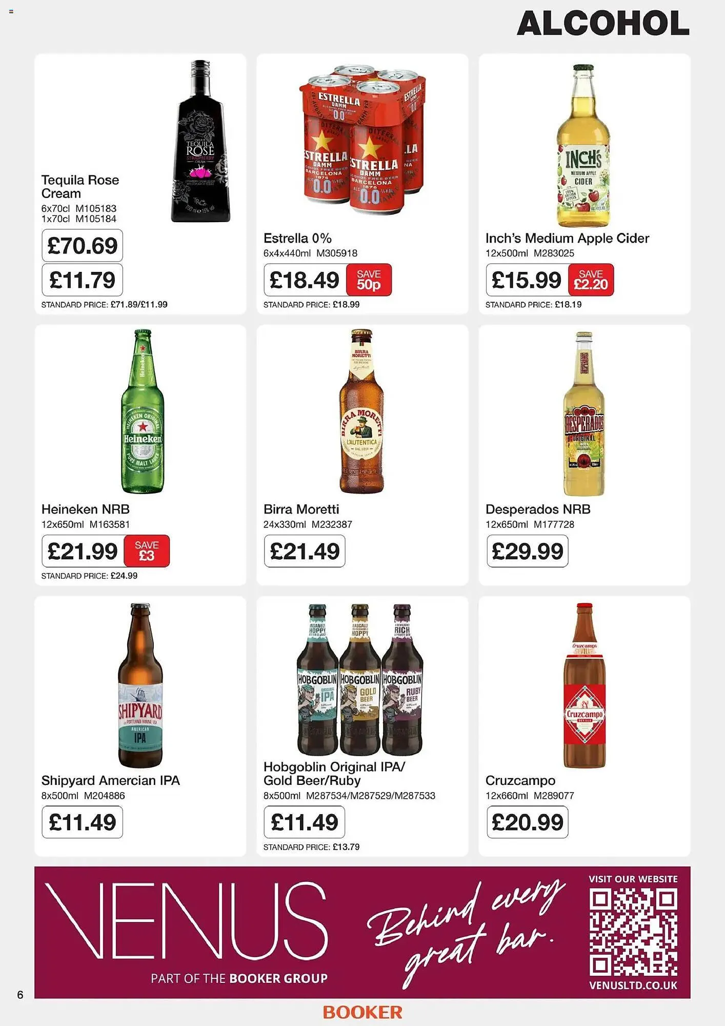 Booker Wholesale brochure from 22 April to 20 May 2026 - Catalogue Page 6