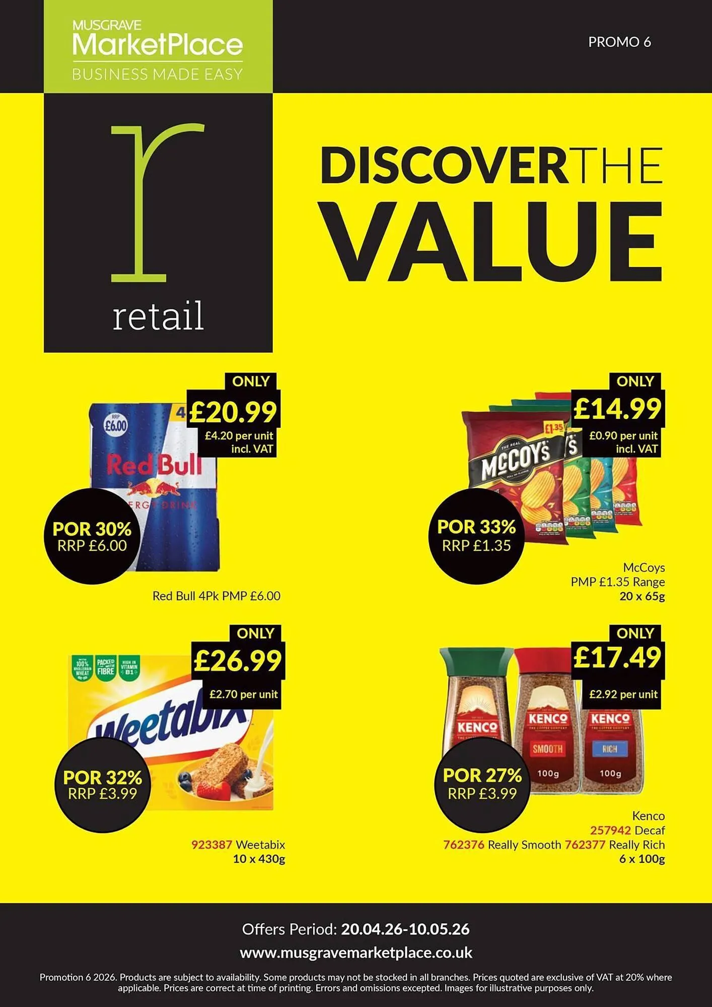 Musgrave MarketPlace leaflet - 1