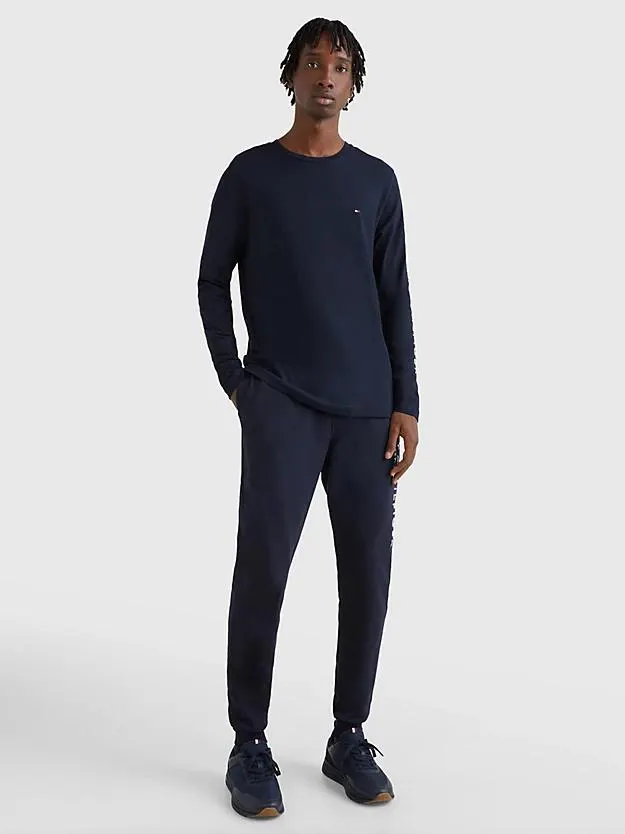 Logo Long Sleeve Slim Fit T-Shirt