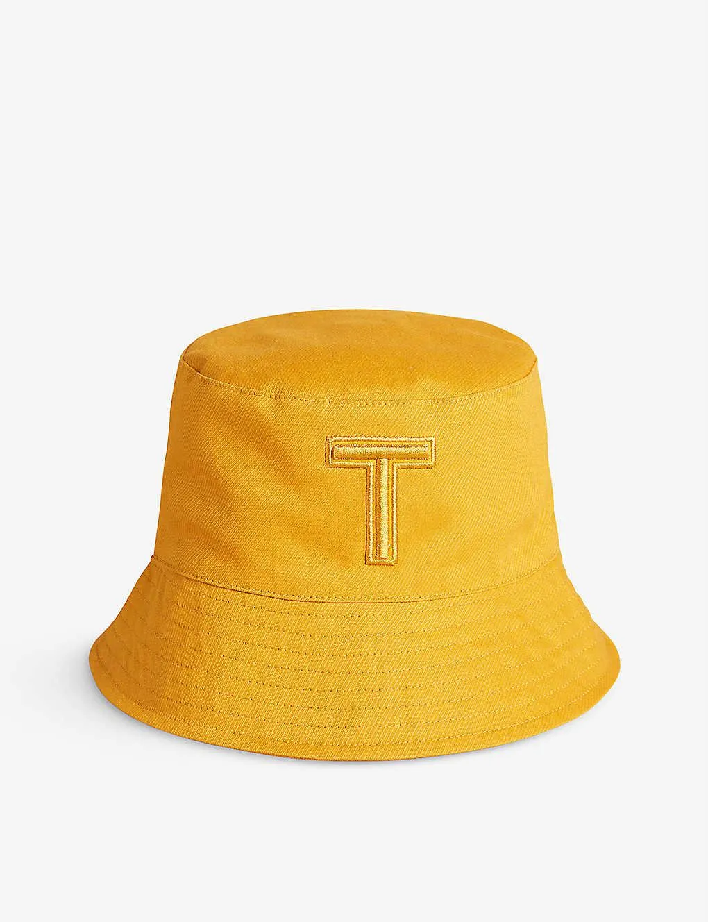 Teri embroidered cotton bucket hat