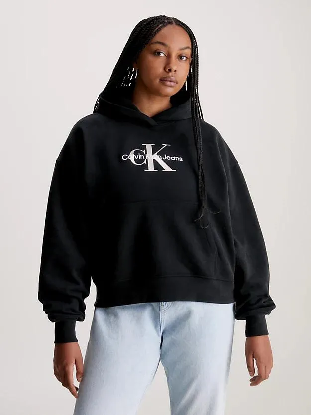 Cotton Monogram Hoodie