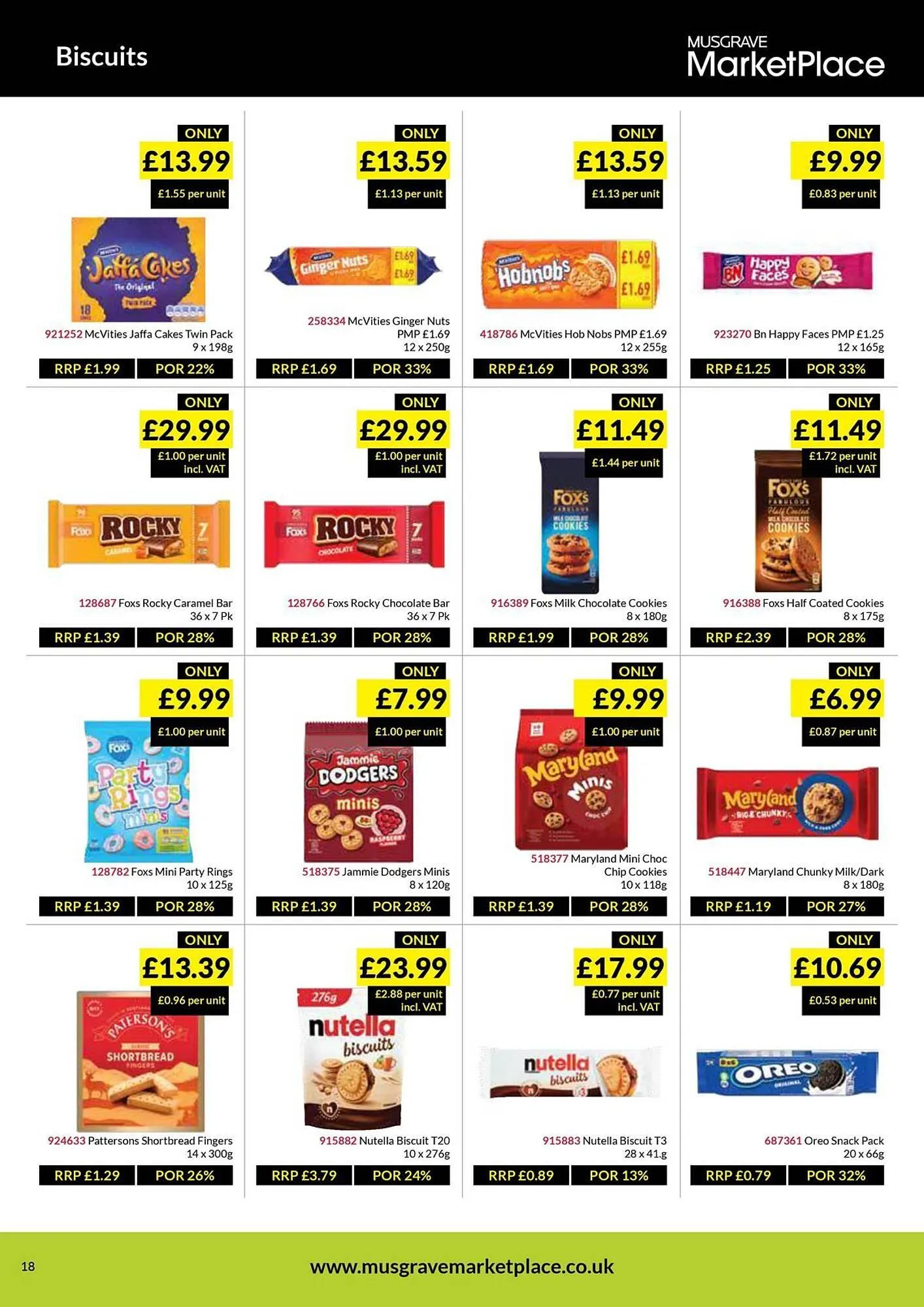 Musgrave MarketPlace leaflet from 23 April to 11 May 2025 - Catalogue Page 18