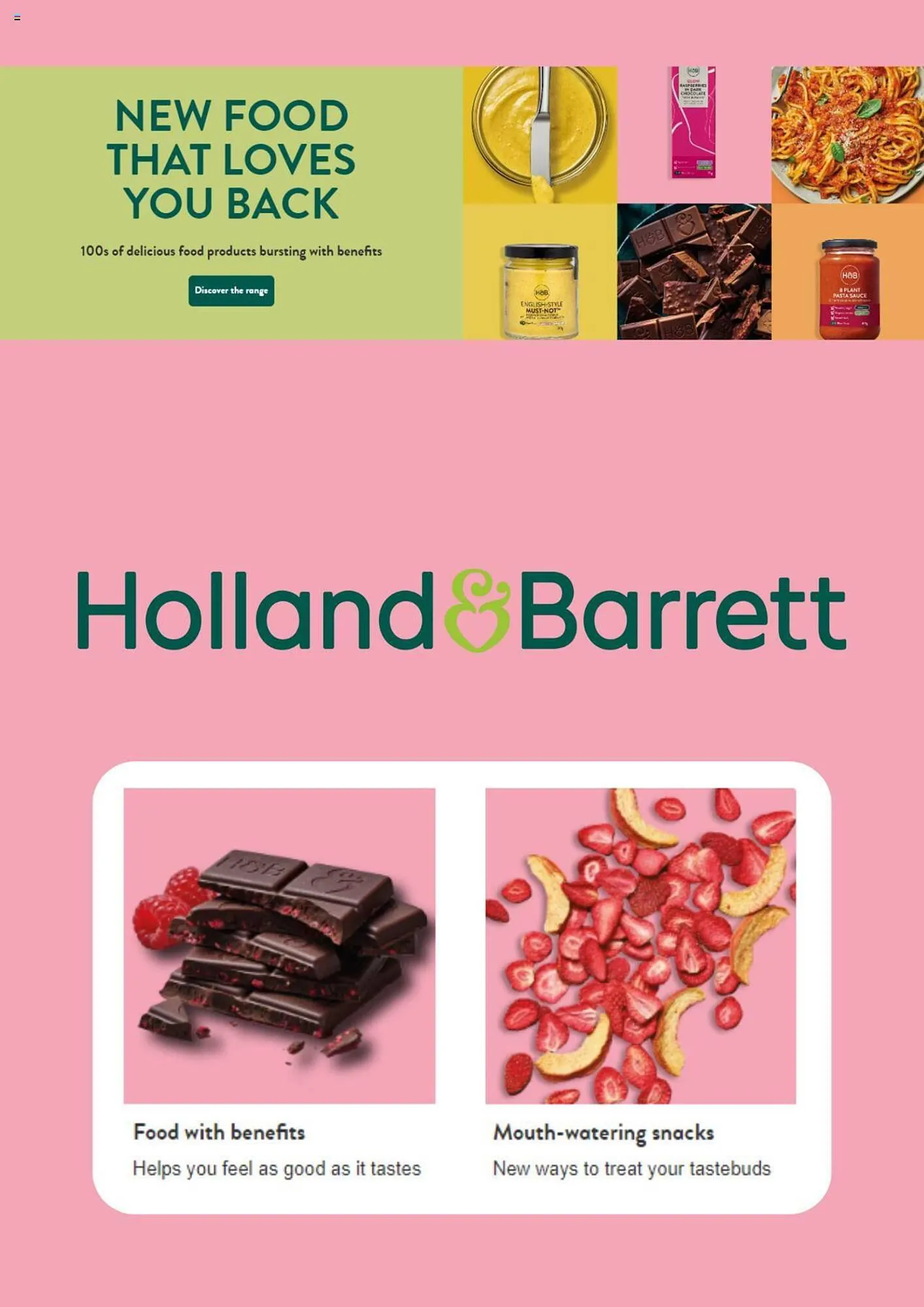 Holland & Barrett Catalog - 1