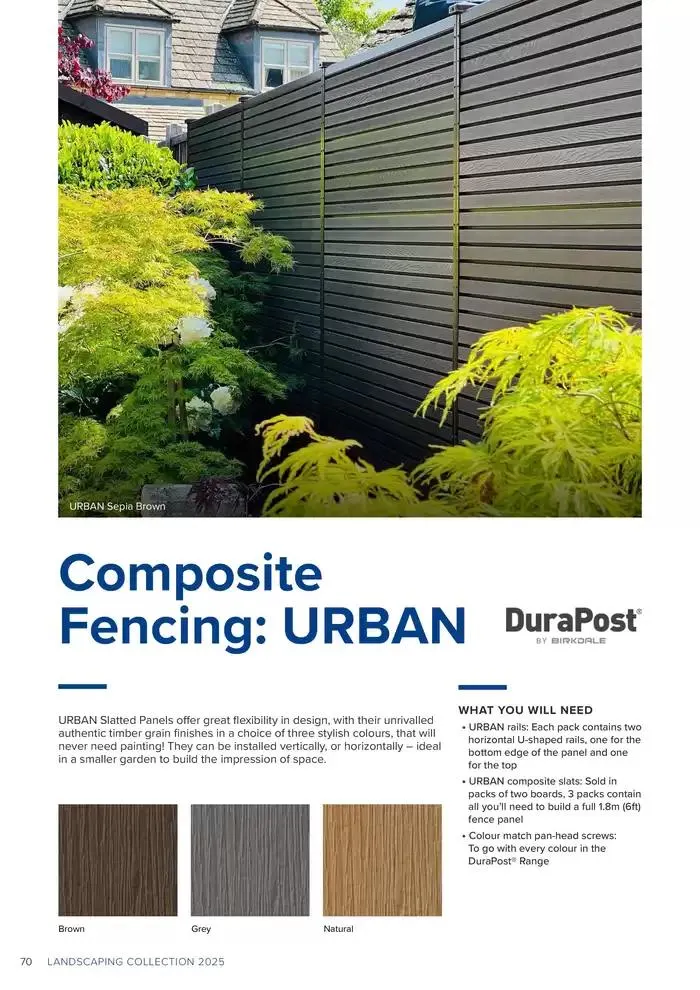 Landscaping  from 4 March to 31 December 2025 - Catalogue Page 70