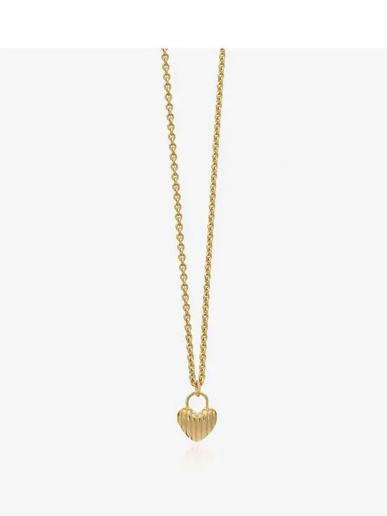 Deco Heart Mini Necklace