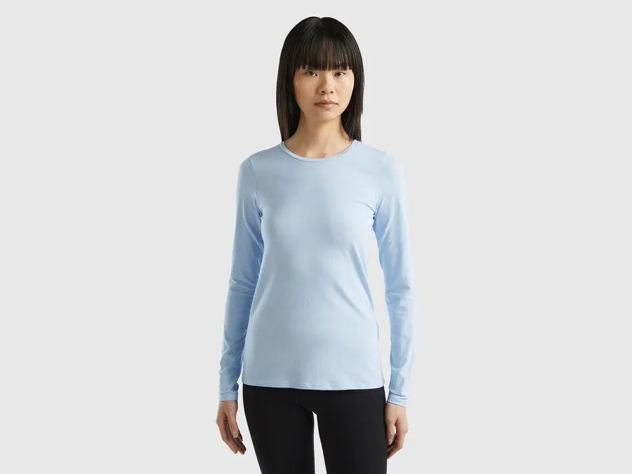 Long sleeve super stretch t-shirt