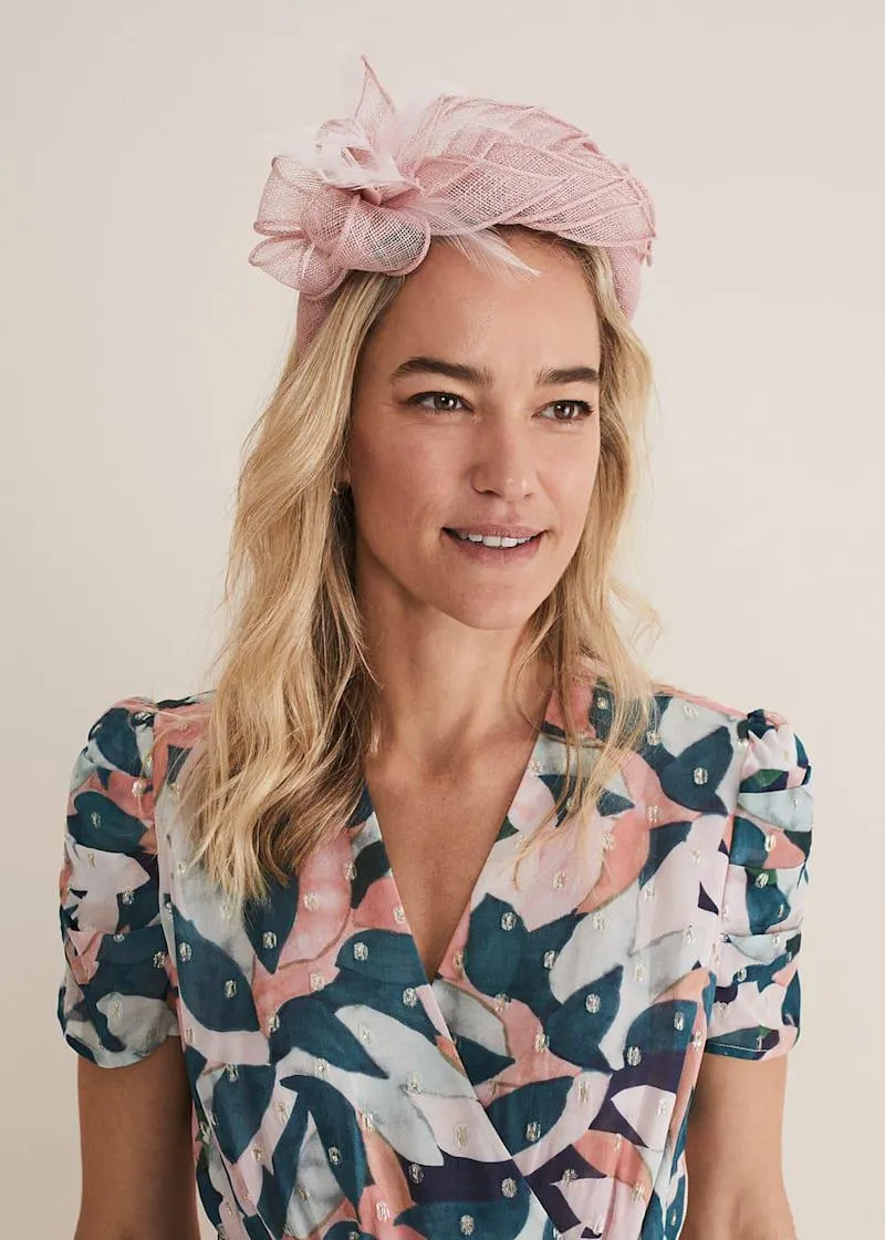 Blush Pink Flower Headband