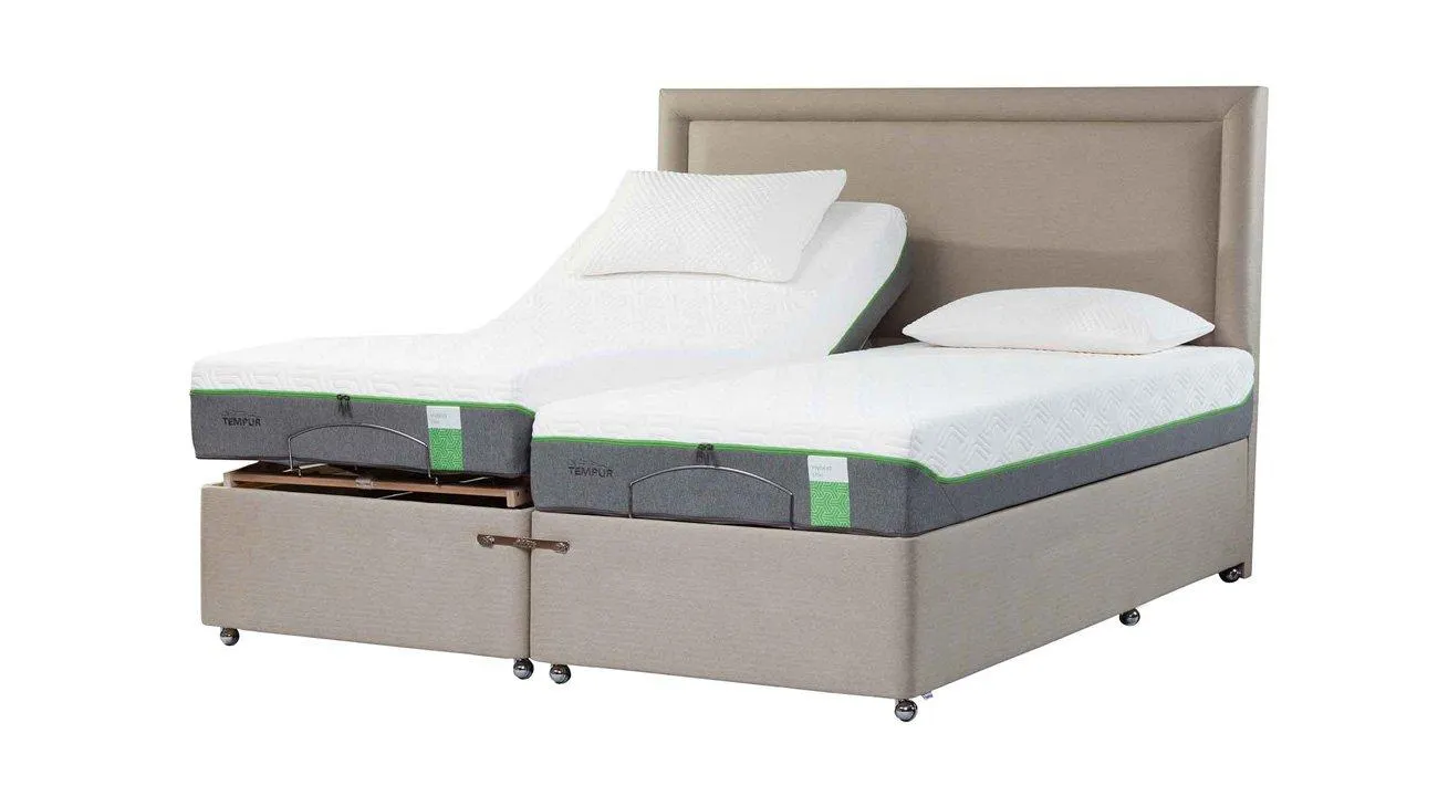 TEMPUR® Moulton Adjustable Massage Divan (Super King)