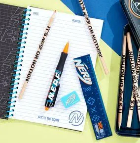 Nerf Bumper Stationery Set