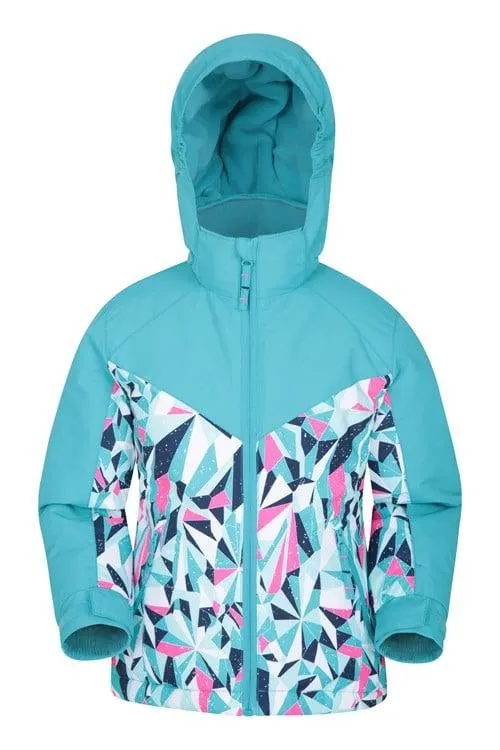 Snow Storm Kids Printed Ski Jacket