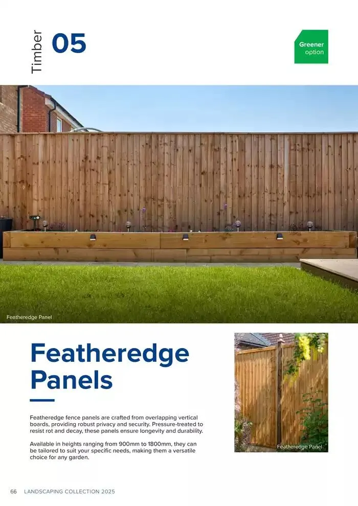 Landscaping  from 4 March to 31 December 2025 - Catalogue Page 66
