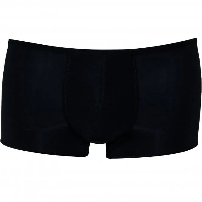 Plume Ultra-light Boxer Trunk, Black