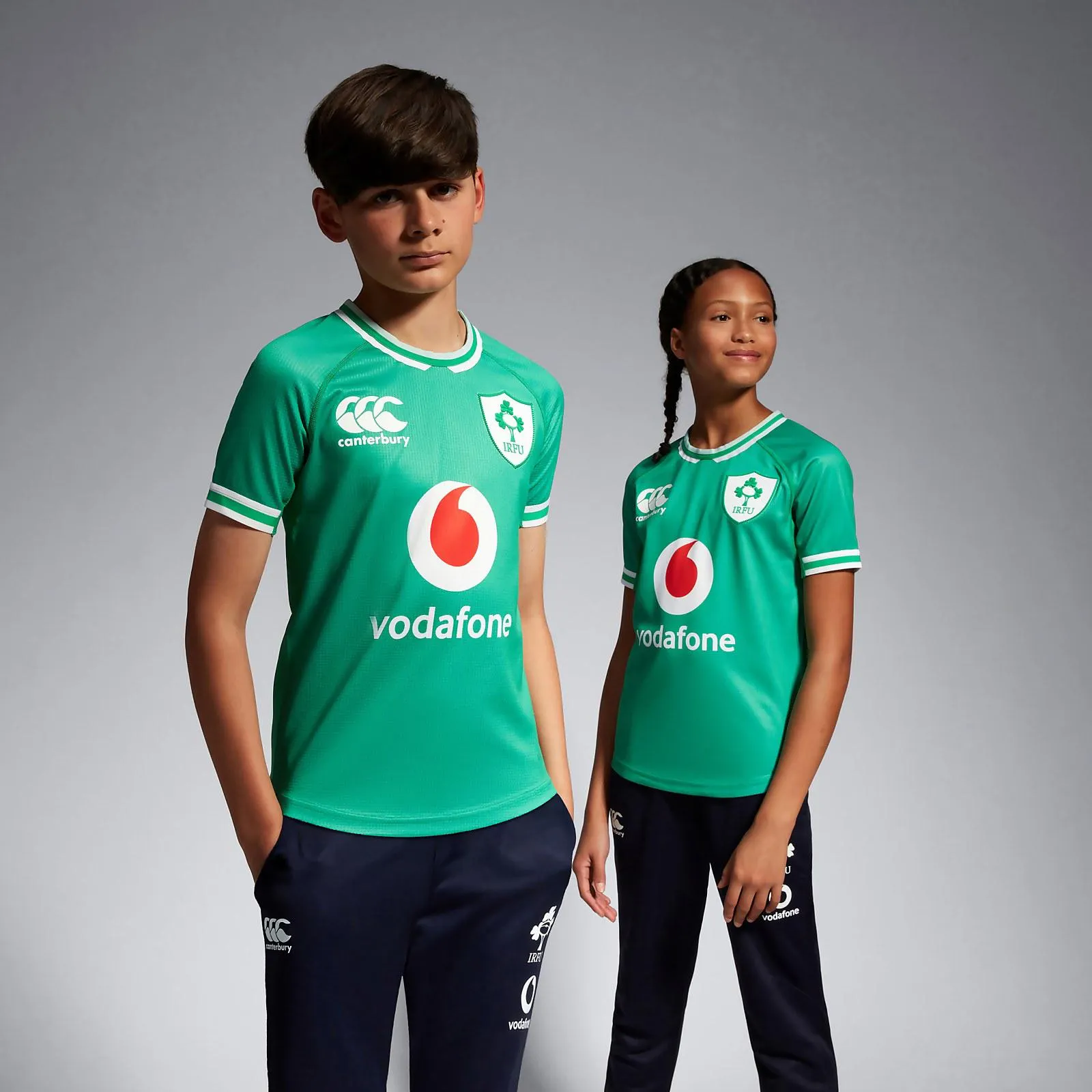 JUNIOR UNISEX IRELAND HOME PRO JERSEY JUNIOR GREEN
