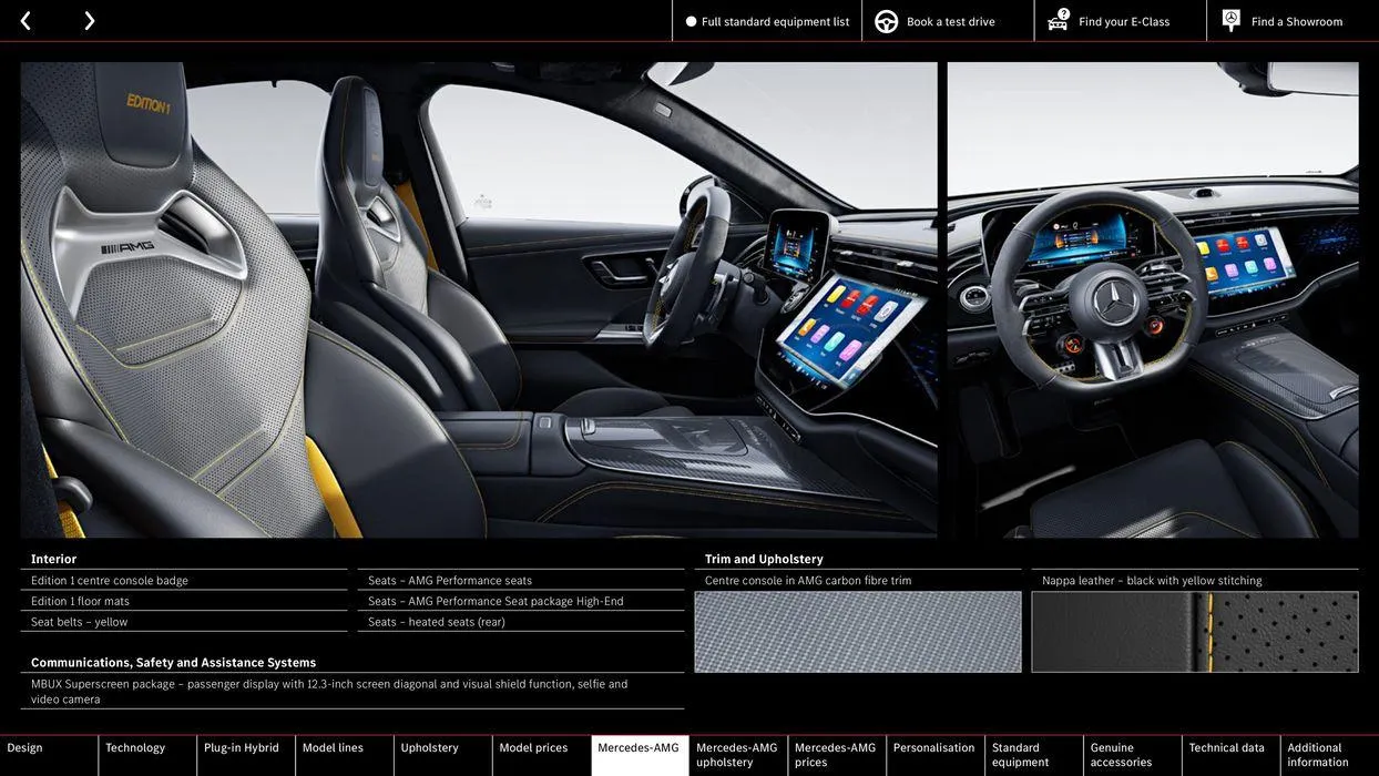 Mercedes Benz New E-Class Saloon from 31 August to 31 August 2025 - Catalogue Page 49