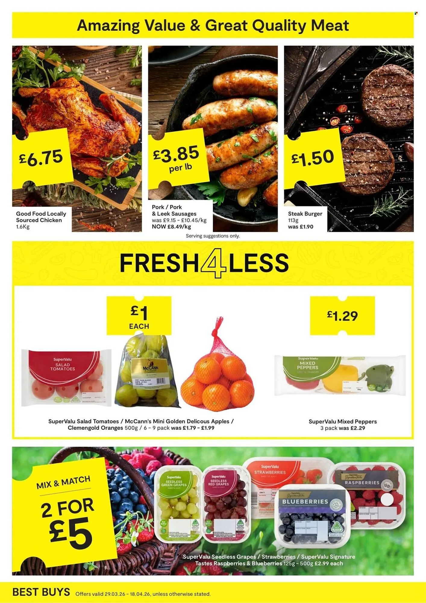 SuperValu leaflet from 29 March to 18 April 2026 - Catalogue Page 8