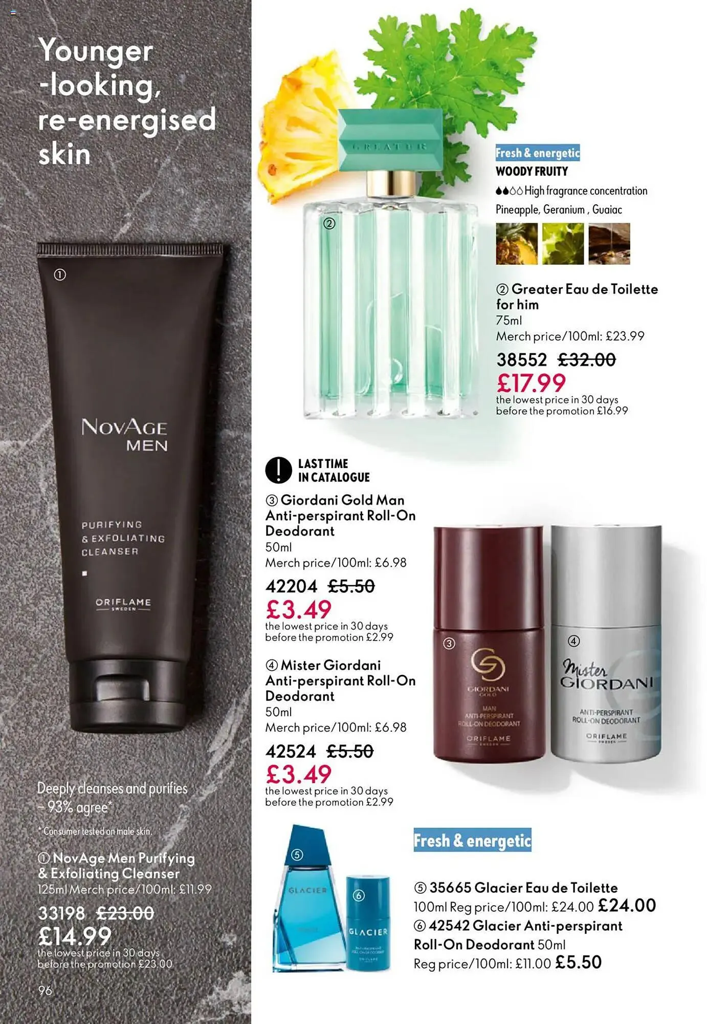 Oriflame leaflet from 11 September to 1 October 2025 - Catalogue Page 96