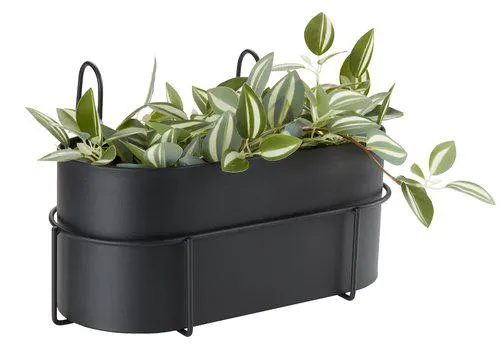 Balcony Planter UGLE W23xL37xH22 black