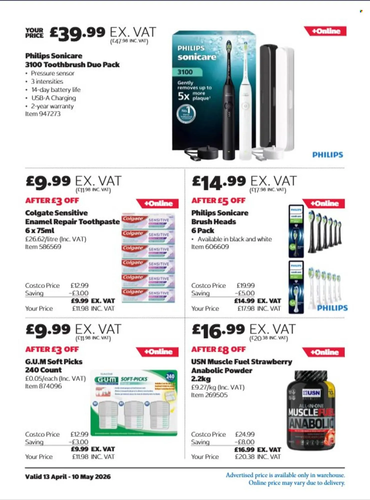 Costco leaflet from 13 April to 10 May 2026 - Catalogue Page 22