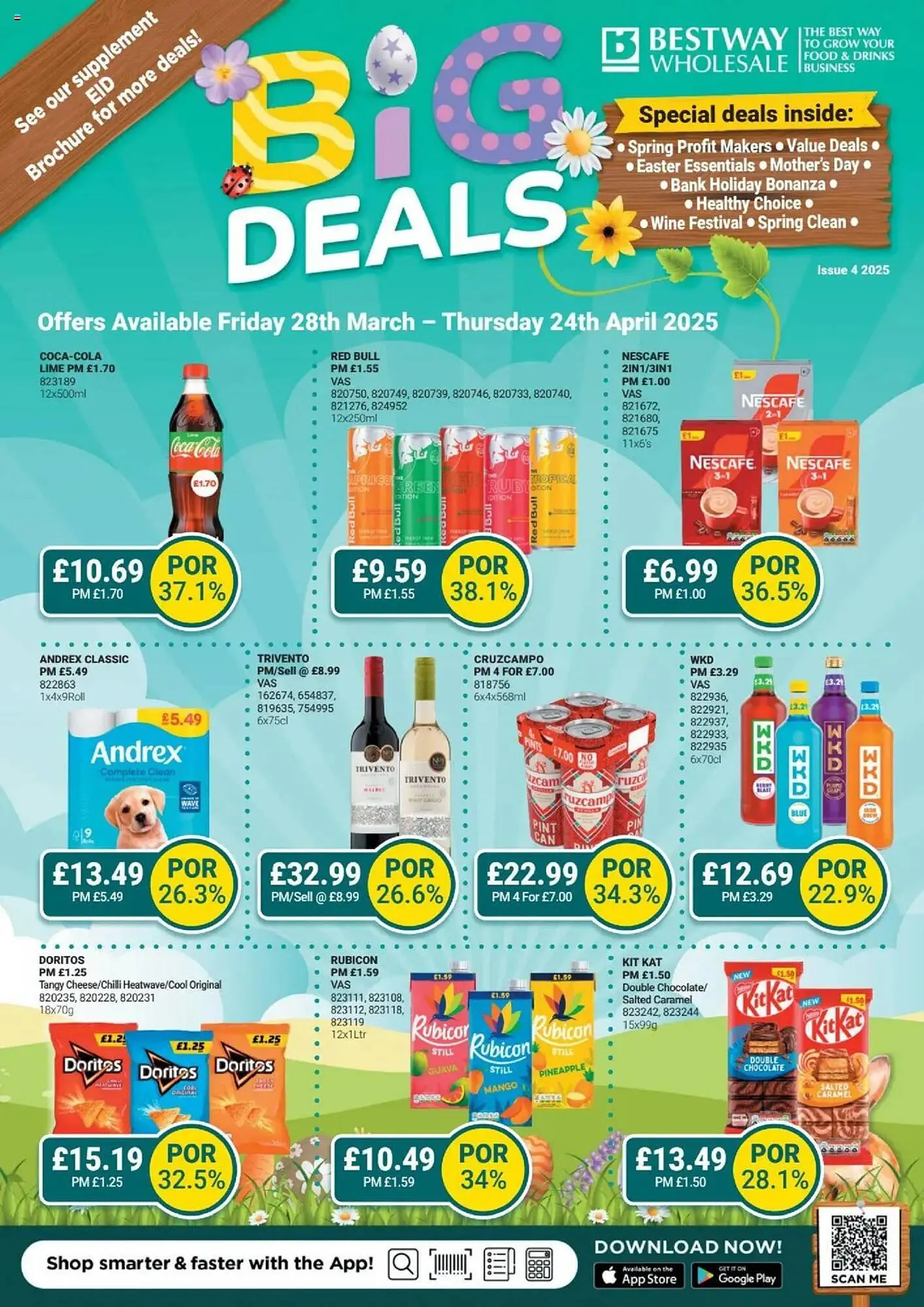Bestway leaflet from 28 March to 24 April 2025 - Catalogue Page 1