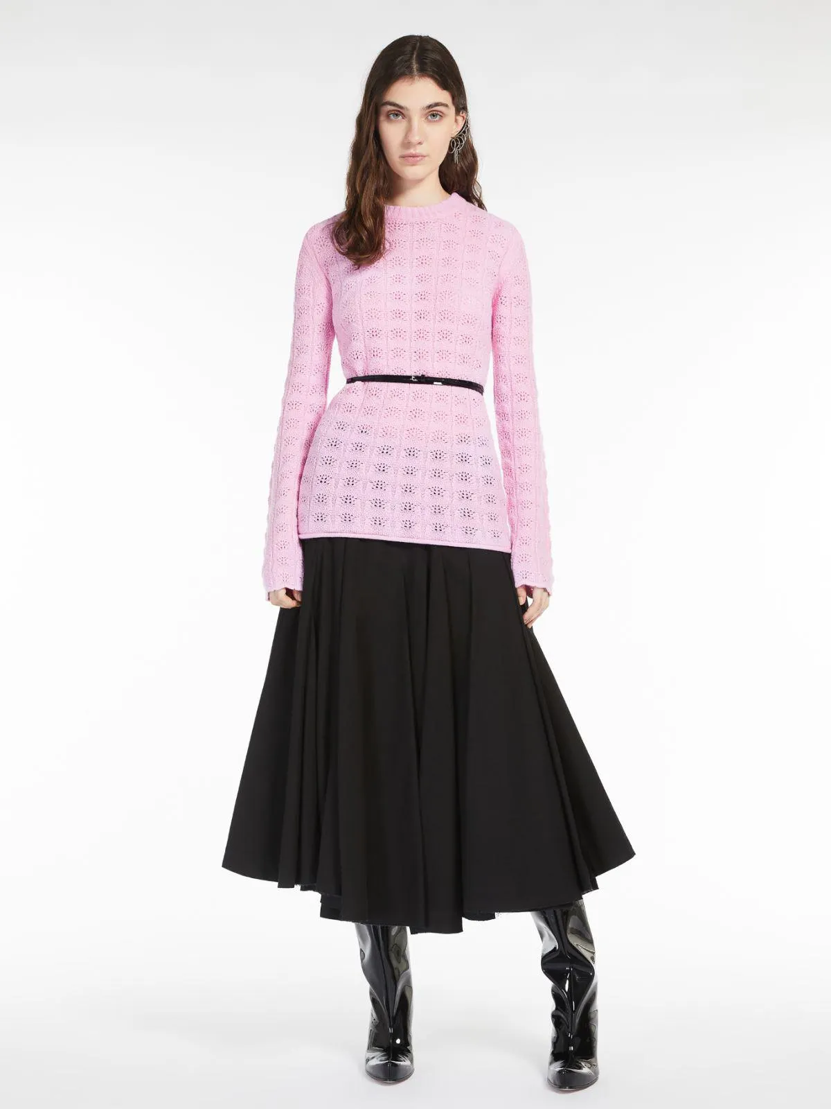 Cashmere-blend sweater