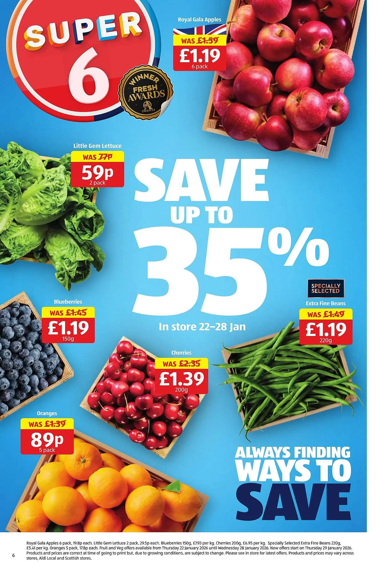 Aldi leaflet from 25 January to 31 January 2026 - Catalogue Page 6