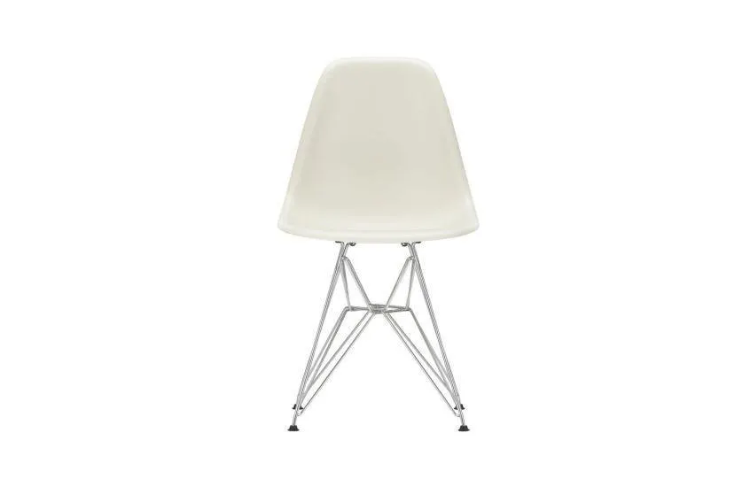 Eames DSR Side Chair New Height Vitra Pebble Chrome Base