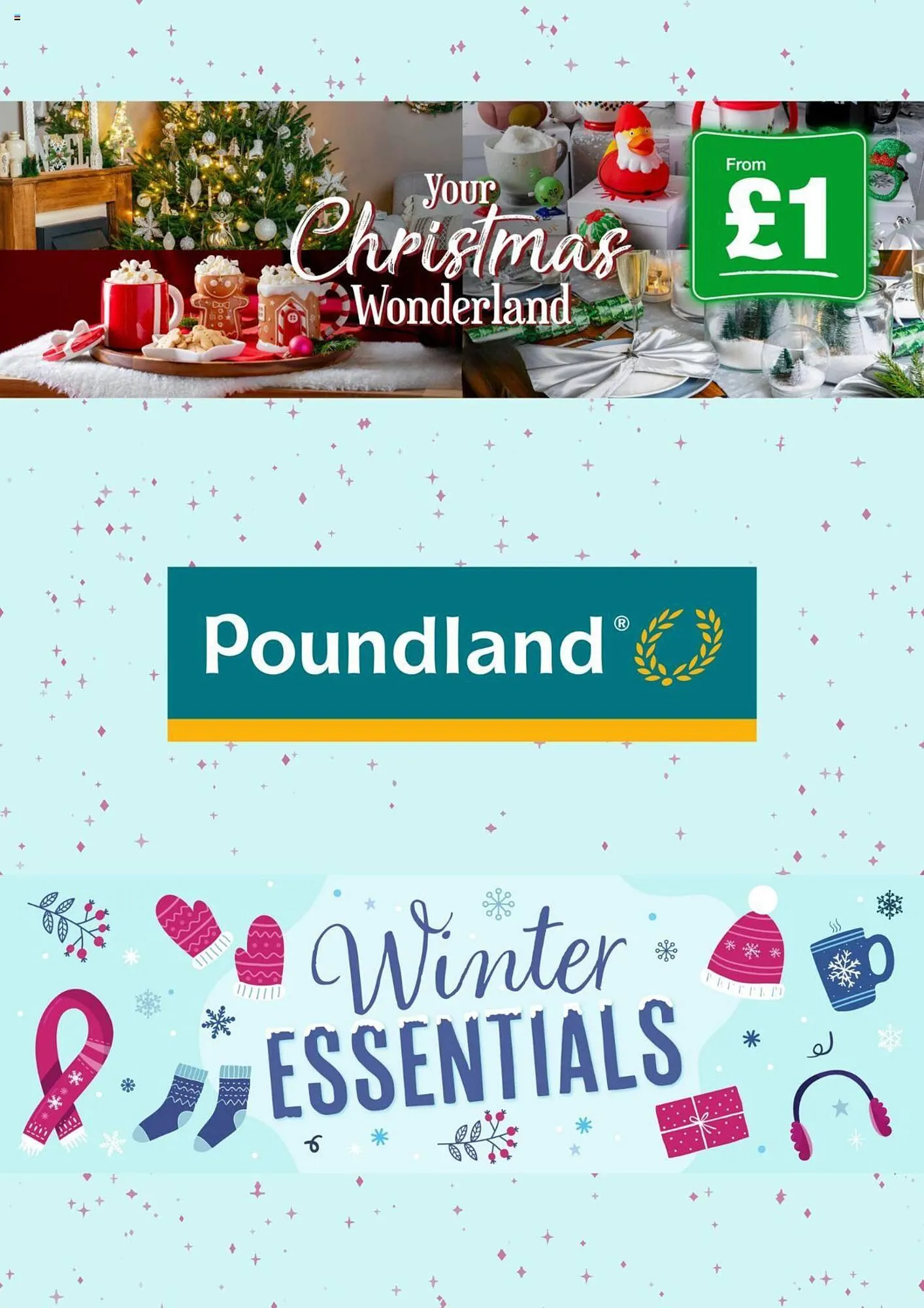 Poundland leaflet from 5 December to 5 January 2024 - Catalogue Page 1