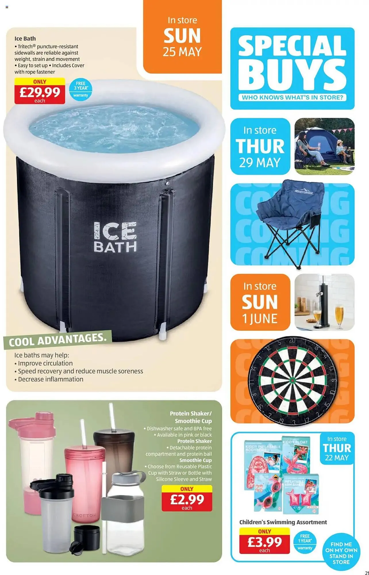 Aldi leaflet from 22 May to 26 June 2025 - Catalogue Page 21