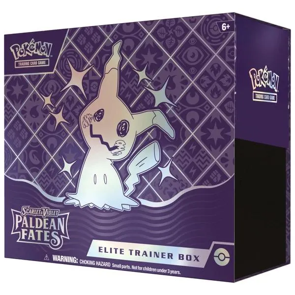 Pokémon Trading Card Game (TCG): Scarlet & Violet Paldean Fates Elite Trainer Box