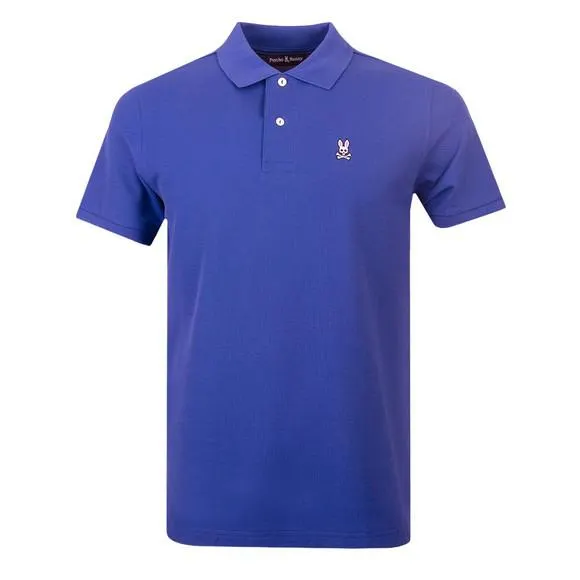 Mens Blue Classic Polo Shirt