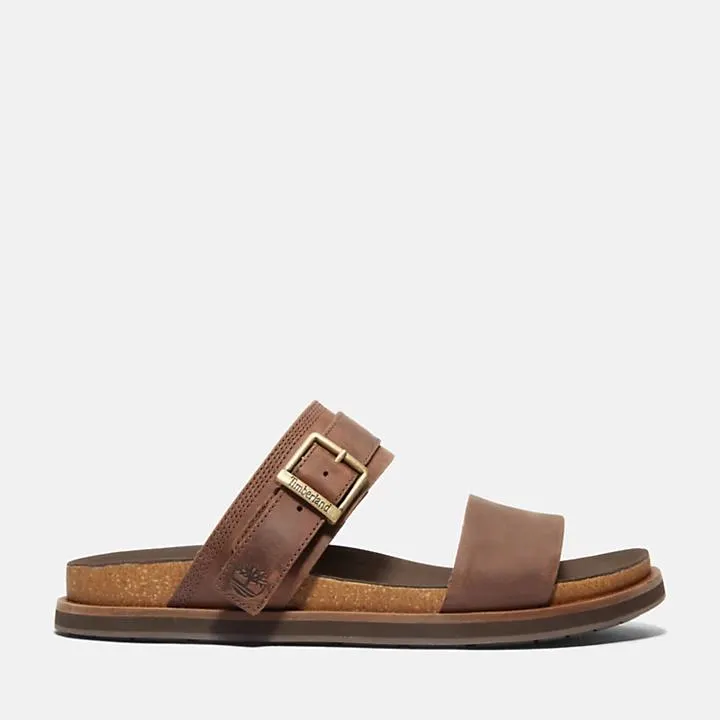 Amalfi Vibes Convertible Backstrap Sandal for Men in Dark Brown
