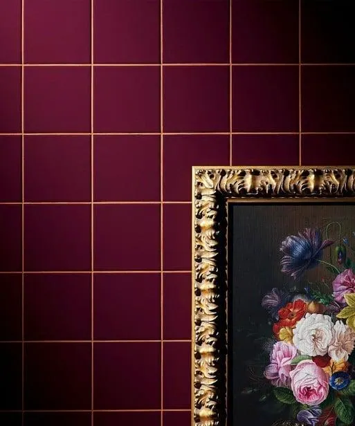 Victoria Purple Matt Tile (14.8cm x 14.8cm)